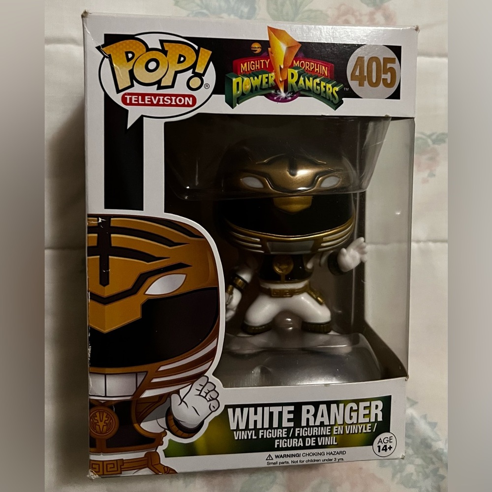 Funko Pop Television - Mighty Morphin Power Rangers - White Ranger 405